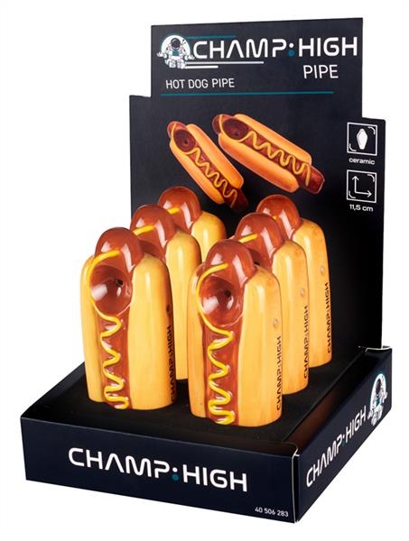 1 Keramikpfeife "Hot Dog"